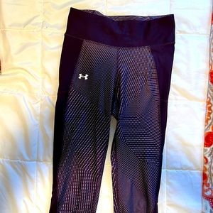 Under Armour Womens Purple Running/workout capris, size Small